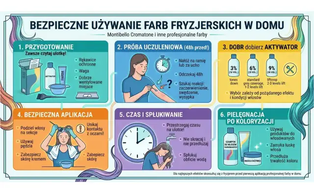 Aktywator w koloryzacji włosów - Jak dobrać moc i uniknąć błędów?
