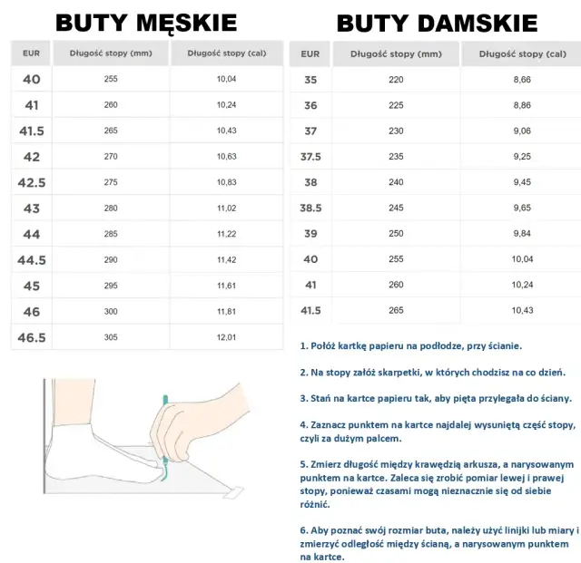 Buty narciarskie 25.5 jaki to rozmiar - uniknij błędów przy wyborze