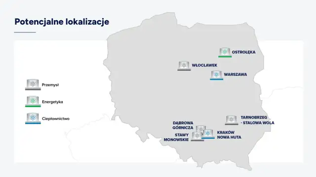 Gdzie powstaną elektrownie jądrowe w Polsce? Poznaj lokalizacje