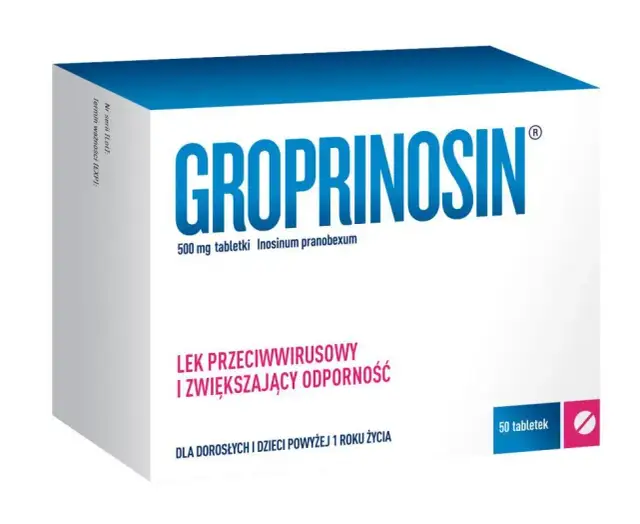 Groprinosin na co jest ten lek? Wskazania, działanie i przeciwwskazania