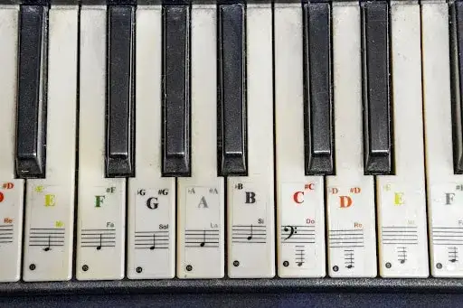 Keyboard dla początkujących: Jak podpisać nuty i grać łatwiej?