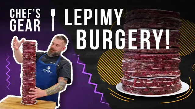 Idealne kotlety do burgerów: Sekret soczystości i smaku (80/20)