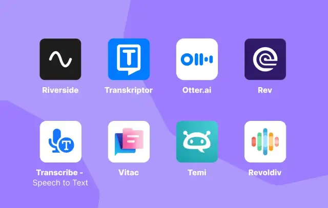 Aplikacje do transkrypcji: Riverside, Transkriptor, Otter.ai, Rev, Transcribe - Speech to Text, Vitac, Temi, Revoldiv. Twój dyktafon w telefonie może teraz działać jak profesjonalny transkrybent.
