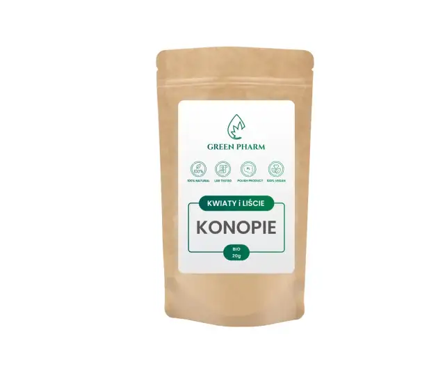Herbatka z kwiatów konopi: naturalne wsparcie na stres i ból