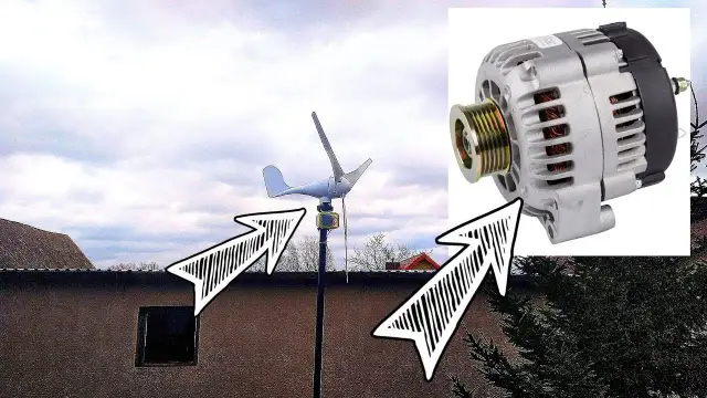 Jak zrobić wiatrak z alternatora i zaoszczędzić na energii