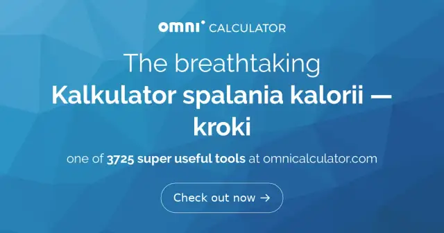 Kalkulator spalonych kalorii: Ile to 10 tys. kroków? Sprawdź!