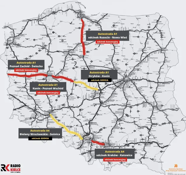 Od kiedy płatne autostrady w Polsce? Sprawdź, jak uniknąć niespodzianek na drodze