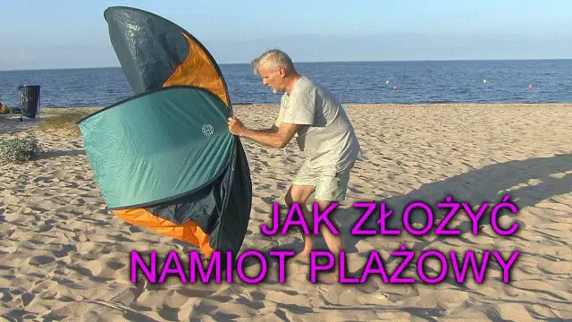 Jak szybko i bez błędów złożyć namiot plażowy Crivit – proste kroki
