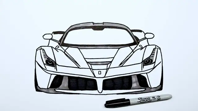Jak narysować ferrari krok po kroku i uniknąć najczęstszych błędów