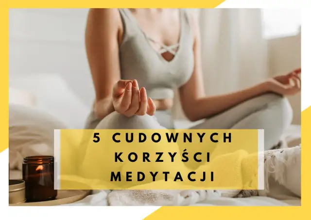 Kobieta w pozycji lotosu, symbol spokoju. Medytacja dała mi ukojenie i jasność umysłu.