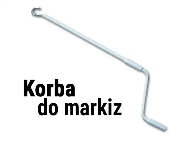 Markiza nie działa? Mechanizm korbowy: diagnoza, naprawa, wymiana