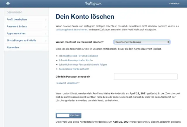 Instagram-Konto deaktivieren: Pause statt Löschen? Die Anleitung