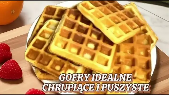 Jak przygotować chrupiące gofry - sprawdzony przepis na ciasto