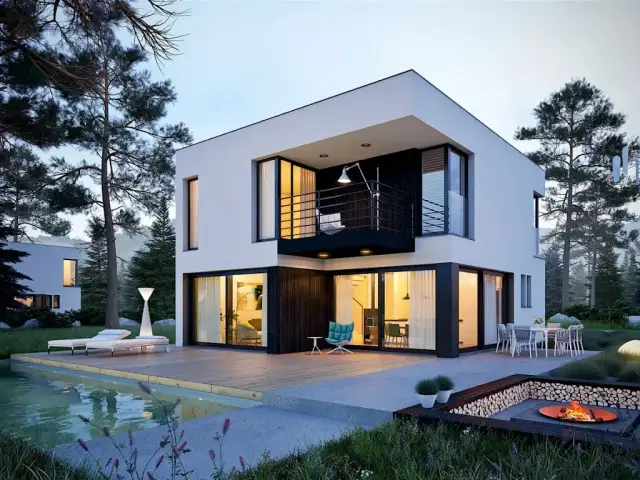 Nowoczesne projekty domów z płaskim dachem - funkcjonalność i styl