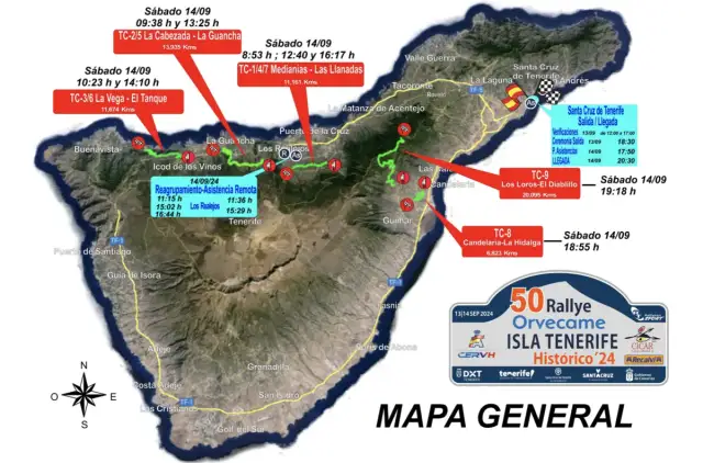 Todo lo que necesitas saber sobre el rally Isla de Tenerife