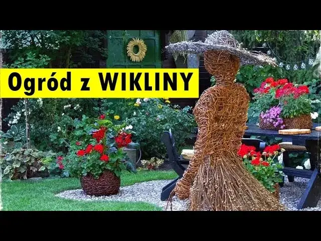 Rzeźby z wikliny do ogrodu – piękne dekoracje, które zachwycą każdego