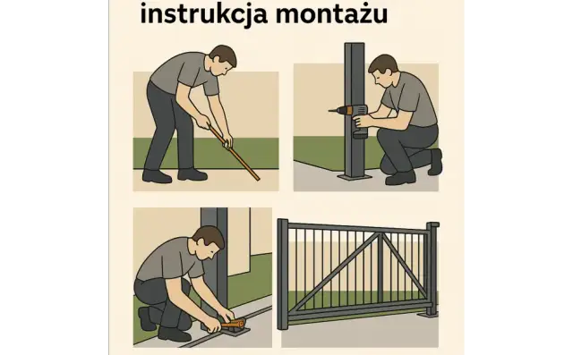 Jak zamontować bramę przesuwną - uniknij najczęstszych błędów