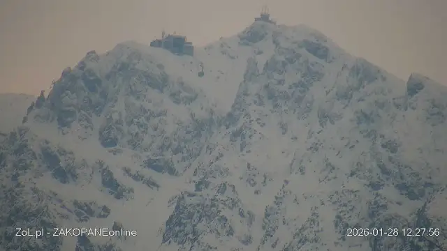 Kasprowy Wierch na żywo: Czy dziś warto wjechać? Kamery online!