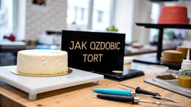 Z czego zrobić ozdoby na tort: najlepsze materiały i techniki