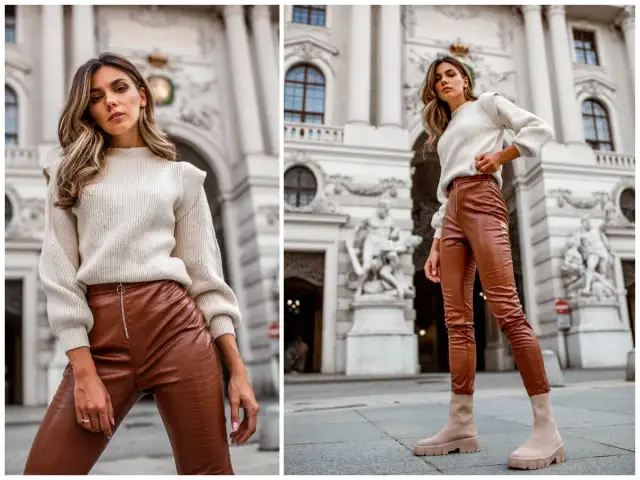 Czy spodnie z eko skóry się rozciągają? Odkryj prawdę o ich elastyczności