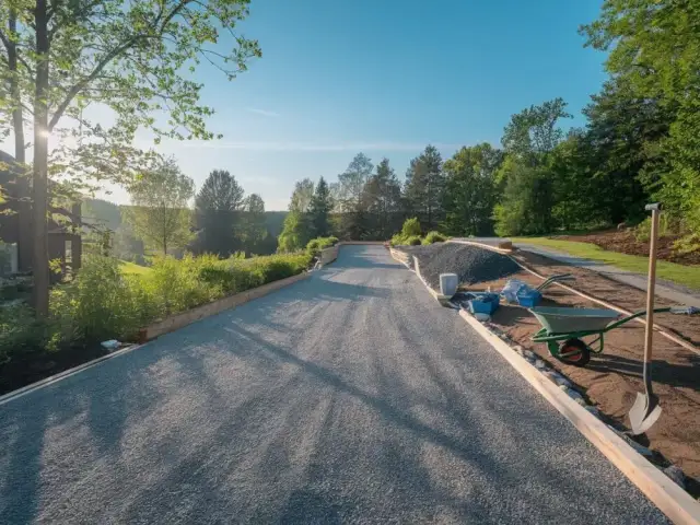 Jak zrobić tani podjazd: oszczędne materiały i sprawdzone metody