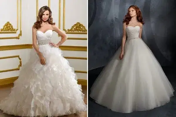 Jaką suknię ślubną wybrać do sylwetki gruszki, aby wyglądać pięknie?