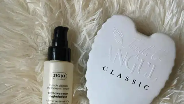 Ziaja satynowe serum wygładzające w Rossmann – sekrety gładkich włosów