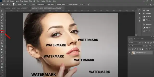 Jak usunąć znak wodny w Photoshopie? AI, klasyka i prawo.