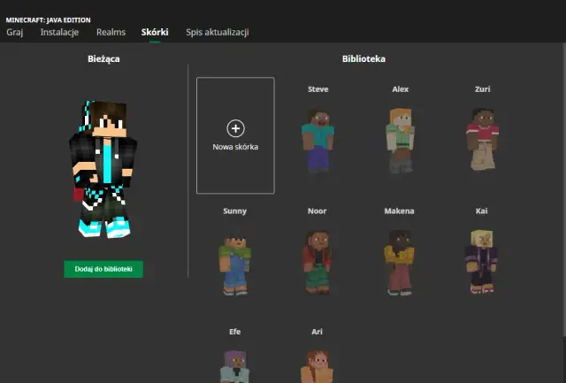 Jak zmienić skina w Minecraft i wyróżnić się w grze