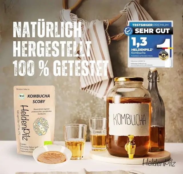 Kombucha: Jaki to grzyb? Prawda o SCOBY i fermentacji!