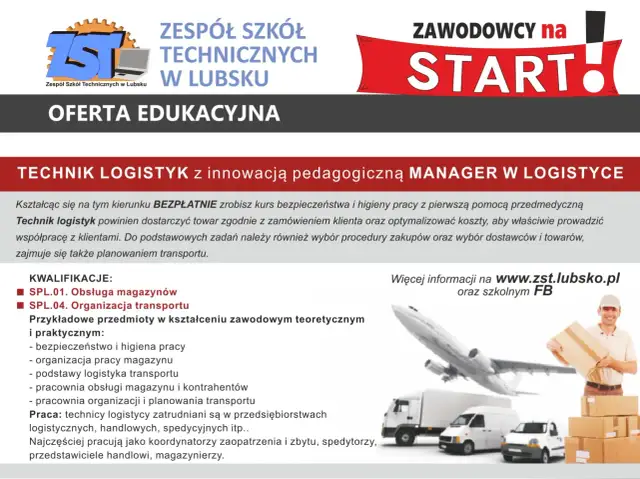Jakie przedmioty na technika spedytora? Rekrutacja i przyszłość!
