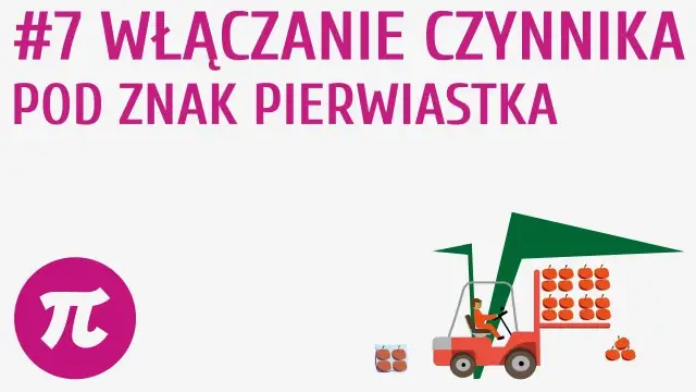 Jak włączyć czynnik pod pierwiastek i uprościć wyrażenie matematyczne