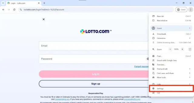 Jak włączyć sprawdzanie lokalizacji w przeglądarce lotto, aby grać bez problemów