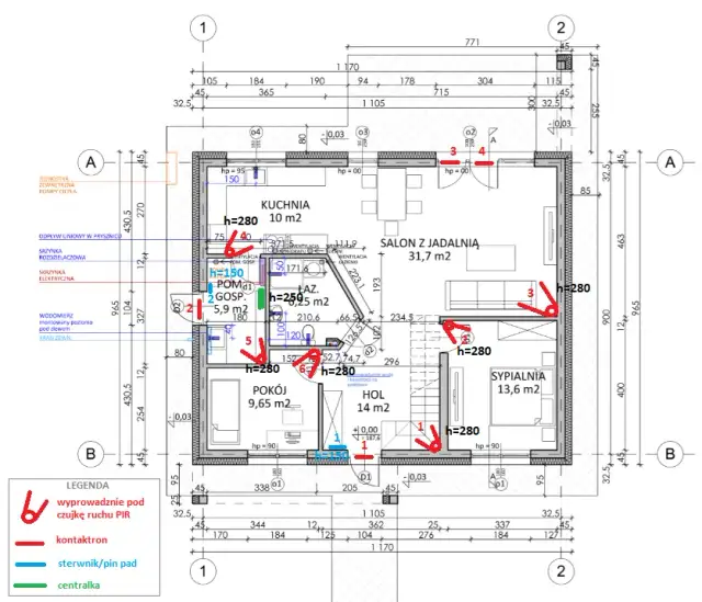 Jak rozmieścić czujki alarmu w domu? Zabezpiecz się jak ekspert!