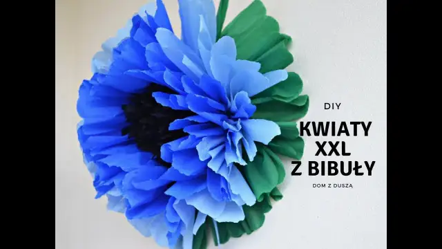 Jak zrobić kwiat z bibuły krok po kroku - proste i piękne projekty