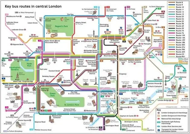 La tua mappa metro di Londra: attrazioni e itinerari perfetti
