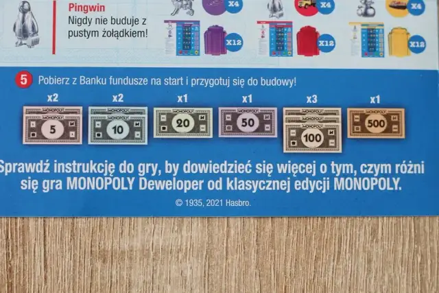 Ile daje się pieniędzy w Monopoly? Sprawdź szczegóły i nominały