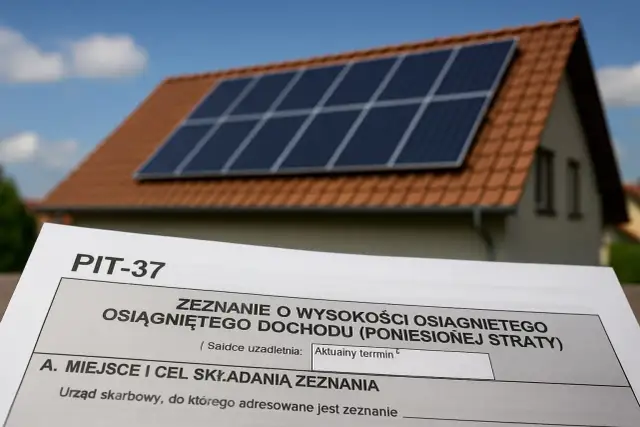 Fotowoltaika a podatek: odlicz nawet 106 000 zł! Poradnik PIT