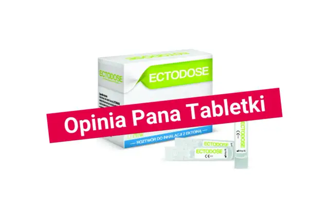 Opakowanie i ampułki z ektoiną. Czy ektoina to lek na wszystko? Sprawdź opinię!