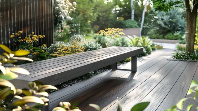 Jakie zalety ma deska kompozytowa na ławkę do ogrodu lub tarasu?