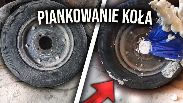 Czym wypełnić koło od taczki, aby uniknąć przebicia i poprawić komfort?