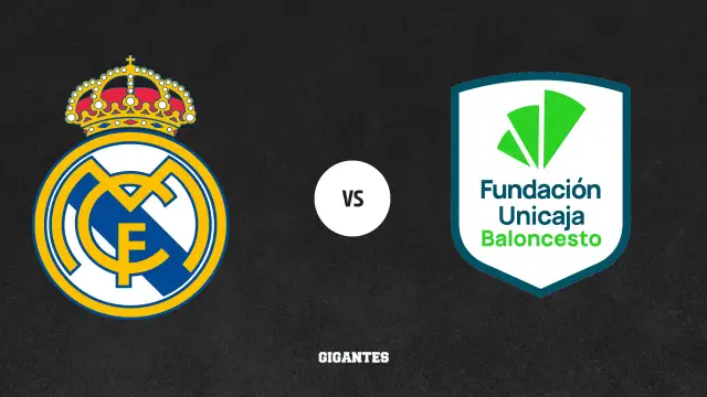 Dónde mirar Real Madrid baloncesto contra Unicaja baloncesto en directo