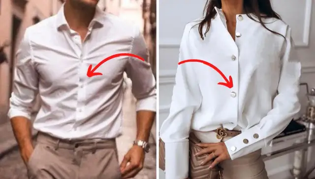 Na którą stronę zapinają się damskie guziki i dlaczego to ważne?