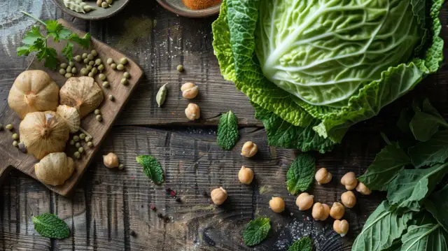 Kapusta z ciecierzycą - Przepis na zdrową kapustę z ciecierzycą