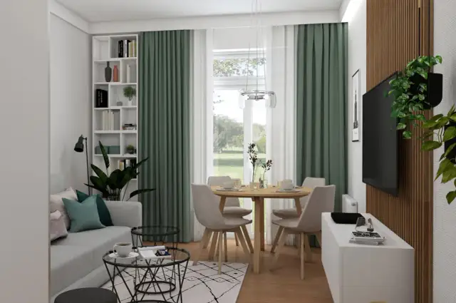 Stół w małym salonie? Sprytne triki na funkcjonalną jadalnię!