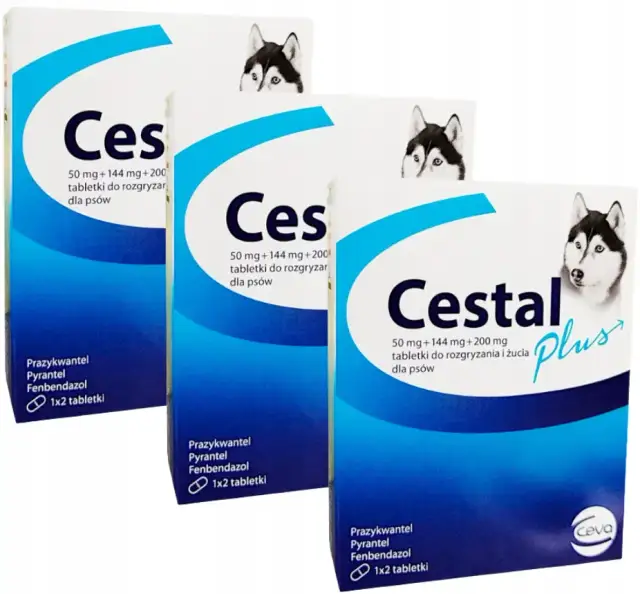 Cestal dla psa - Cestal Plus, Porady i Cena