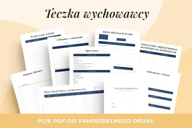 Co powinna zawierać teczka wychowawcy? Kluczowe dokumenty i porady