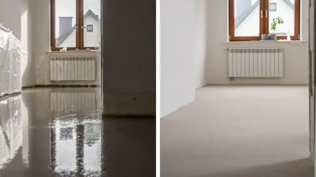 Ile schnie wylewka samopoziomująca pod panele? Sprawdź czas!