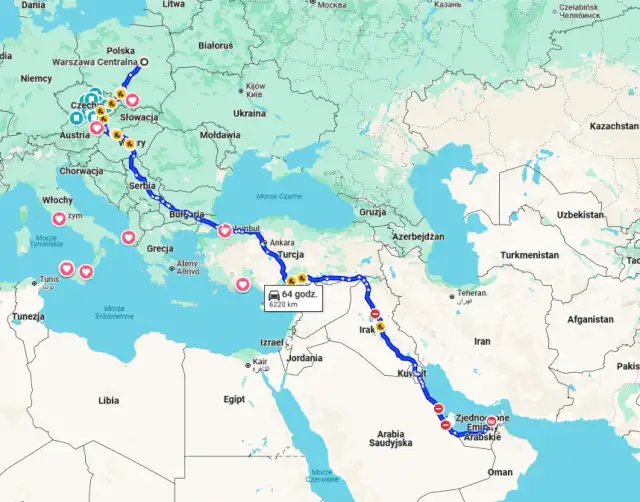 Ile trwa lot z Warszawy do Kataru? Czas lotu i ważne informacje