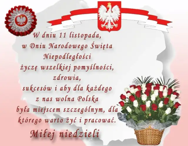 Życzenia na Dzień Niepodległości: Gotowe teksty na 11 listopada